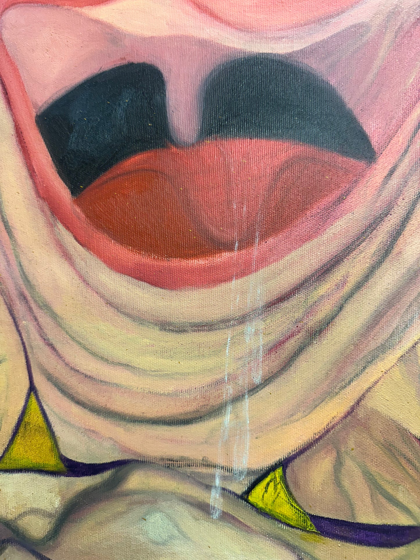 Valentina: Serenidad al Óleo sobre Lienzo es una obra que captura la paz y el sosiego de una tarde tranquila en la playa. El lienzo de 81x65 cm presenta a Valentina descansando en una hamaca, rodeada por la serenidad de la naturaleza.