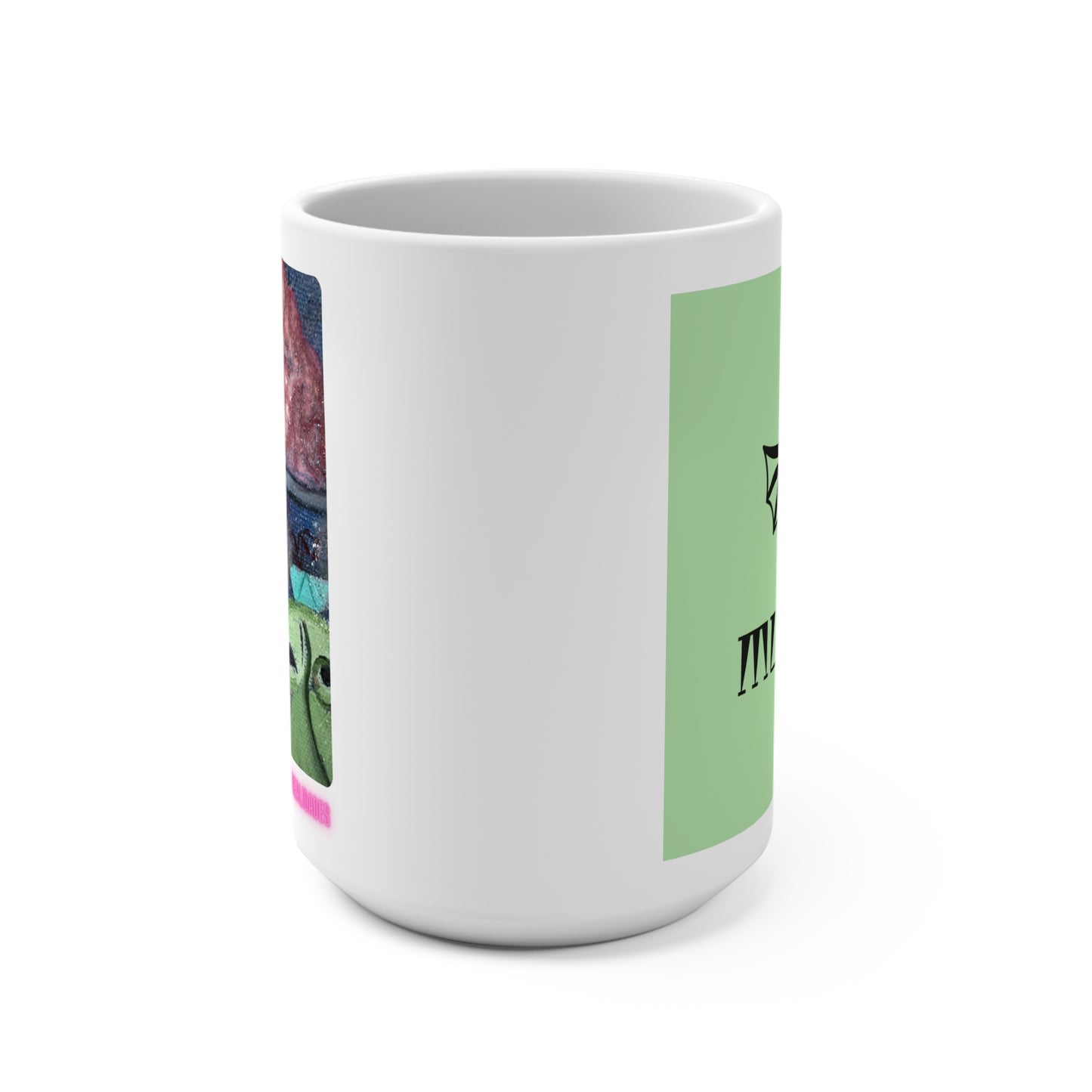 Artistic Monkey Mug 15oz