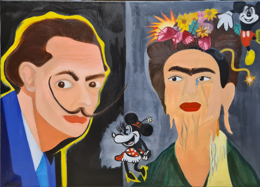 Frida Kahlo x Dalí: Iconic Painting a Must-Have for Your Art Collection
